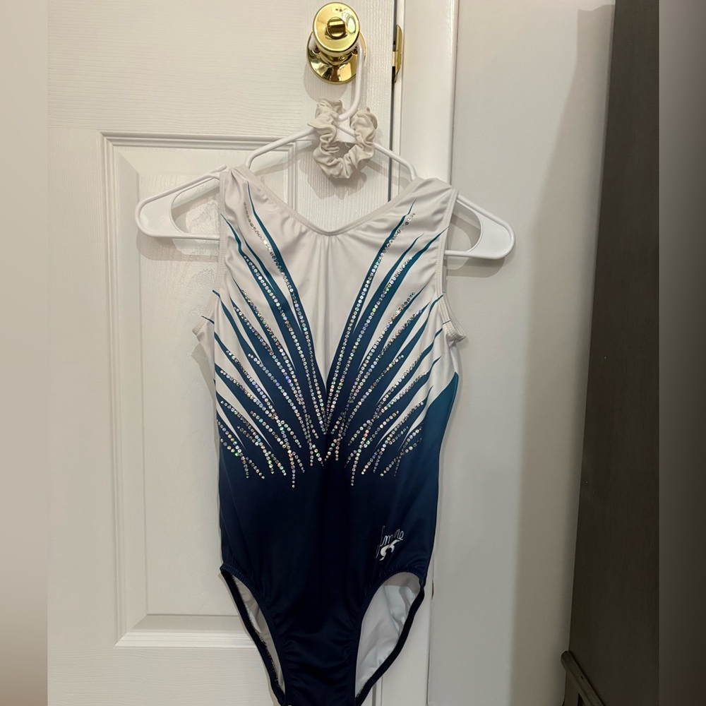 GK Elite Simone Biles signature Triumphant Twilight Leotard E4797